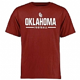 Oklahoma Sooners Custom Sport WEM T-Shirt - Crimson,baseball caps,new era cap wholesale,wholesale hats